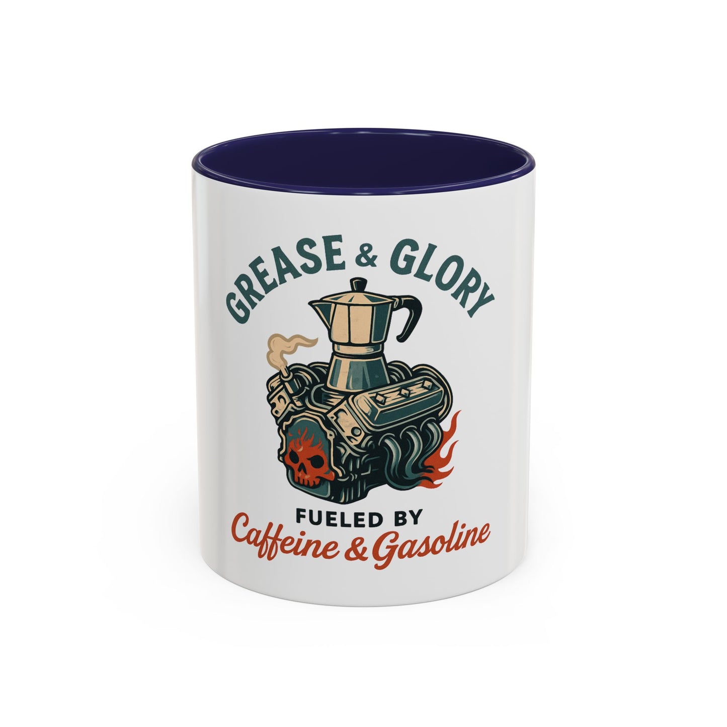 G&G "Caffeine & Gasoline" Mug - Black