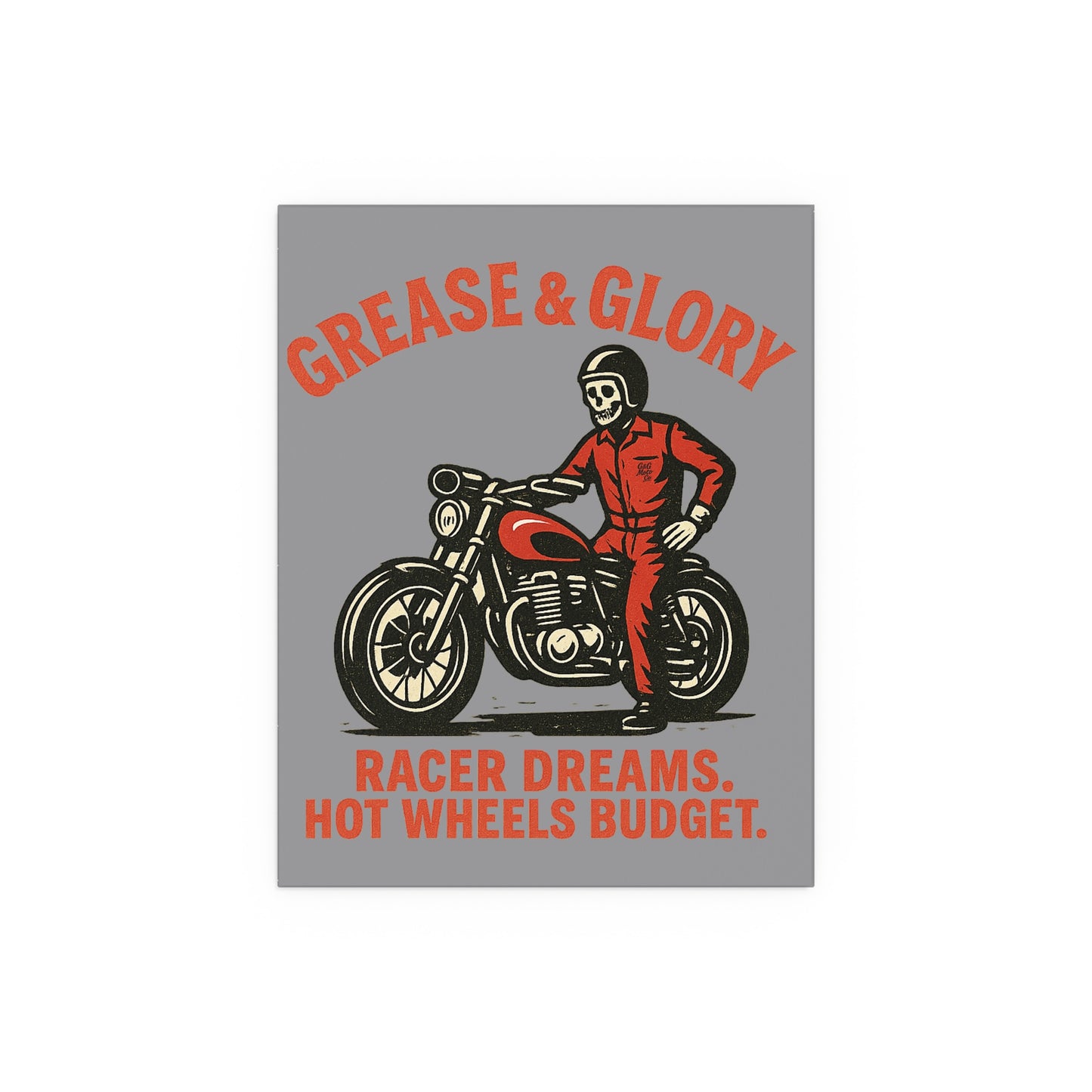 G&G "Racer Dreams" Silk Poster