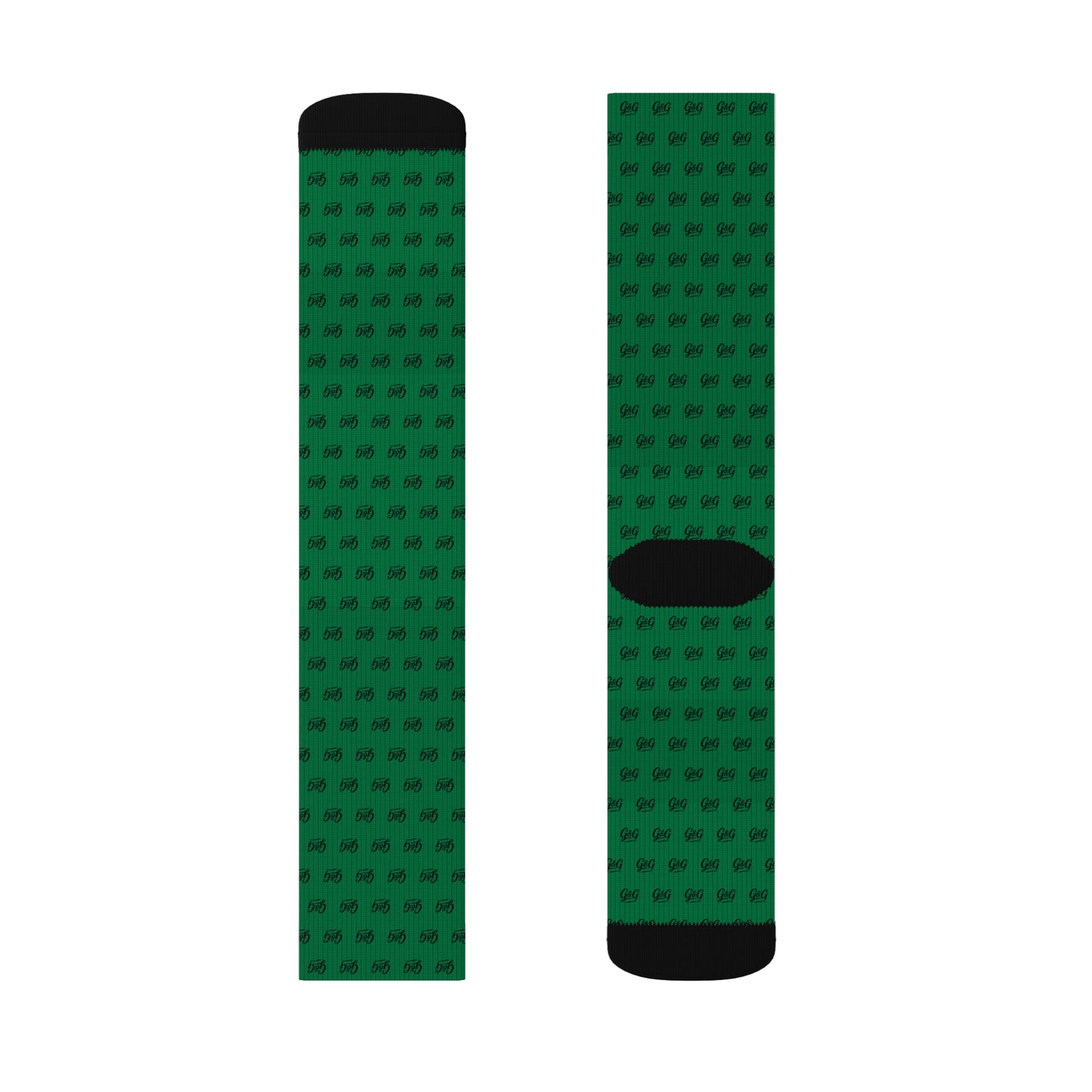 G&G "Monogram" Socks - Green