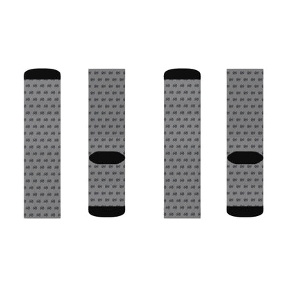 G&G "Monogram" Socks - Grey
