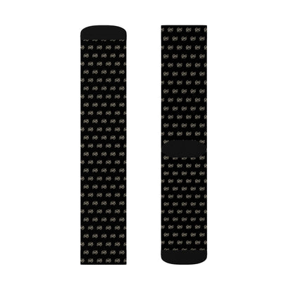 G&G "Monogram" Socks - Black