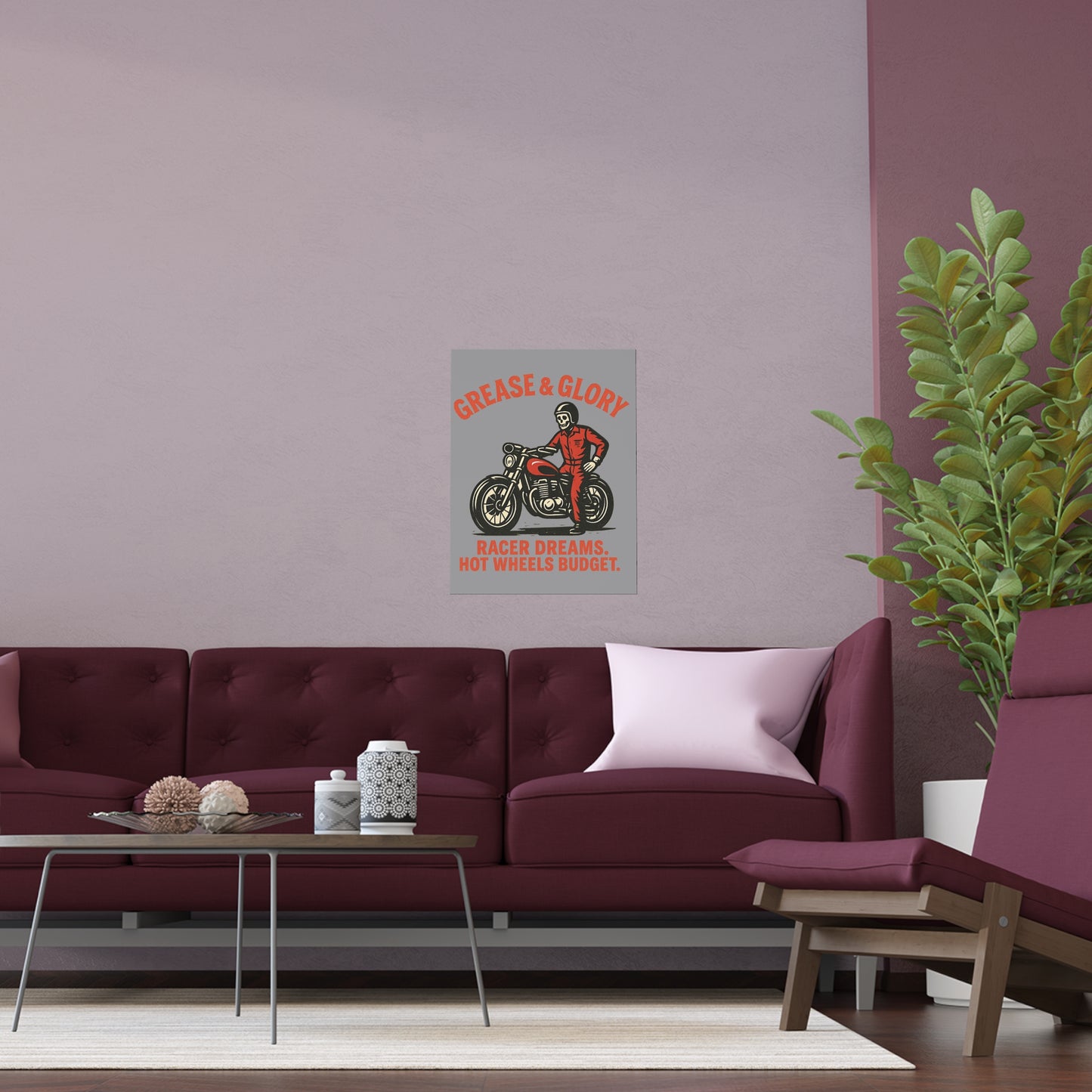 G&G "Racer Dreams" Silk Poster