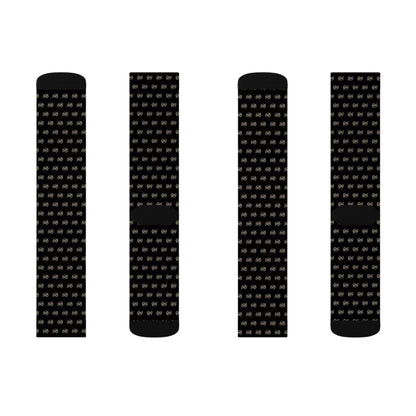 G&G "Monogram" Socks - Black