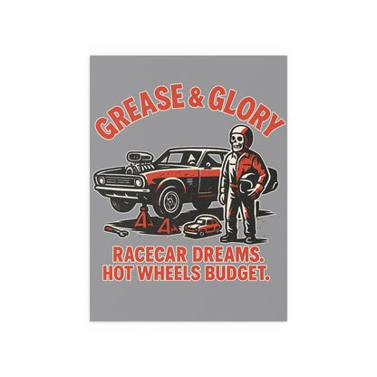 G&G "Racecar Dreams" Silk Poster
