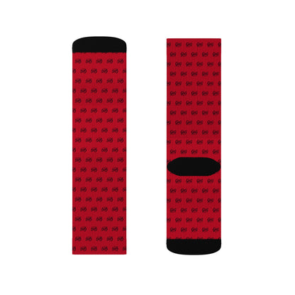 G&G "Monogram" Socks - Red