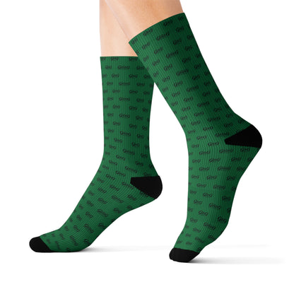 G&G "Monogram" Socks - Green