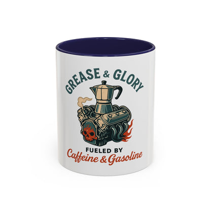 G&G "Caffeine & Gasoline" Mug - Black