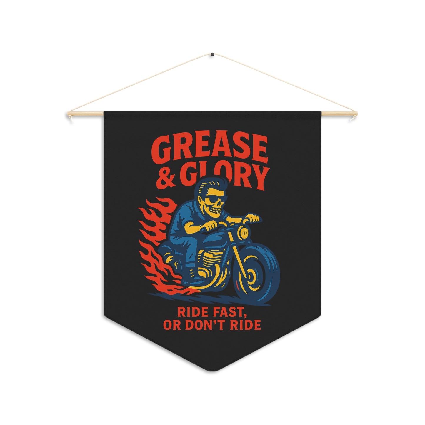 G&G "Ride Fast Biker" - Pennant