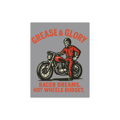 G&G "Racer Dreams" Silk Poster