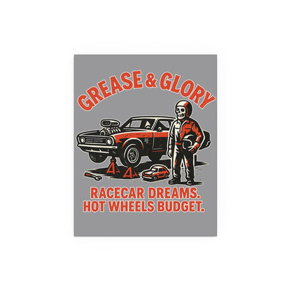 G&G "Racecar Dreams" Silk Poster
