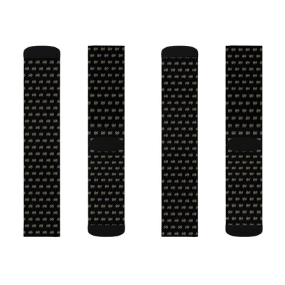 G&G "Monogram" Socks - Black
