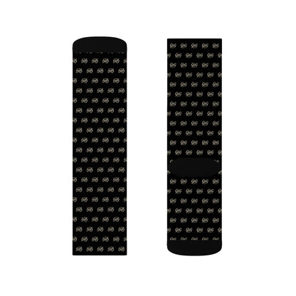 G&G "Monogram" Socks - Black