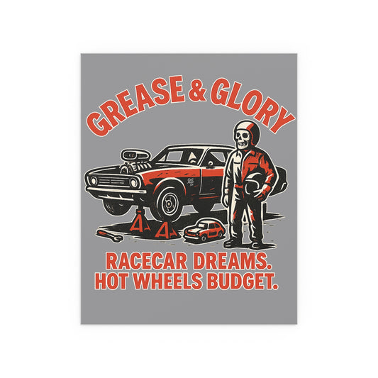 G&G "Racecar Dreams" Silk Poster