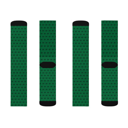 G&G "Monogram" Socks - Green