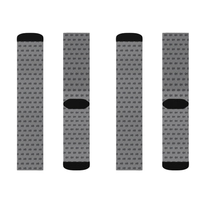 G&G "Monogram" Socks - Grey