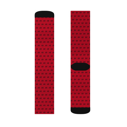 G&G "Monogram" Socks - Red