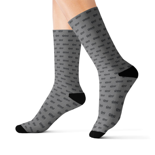 G&G "Monogram" Socks - Grey